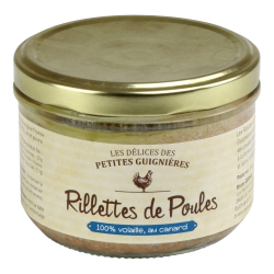 Rillettes de poules au canard