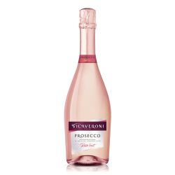 Vilaveroni Prosecco Rosé Brut : Élégance et Fraîcheur