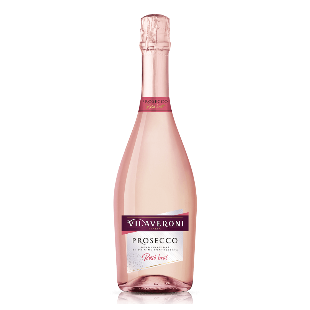 Vilaveroni Prosecco Rosé Brut : Élégance et Fraîcheur