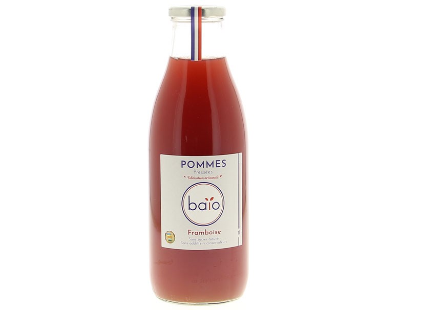 Jus de Framboise BAIO : 100% Naturel et Fruité