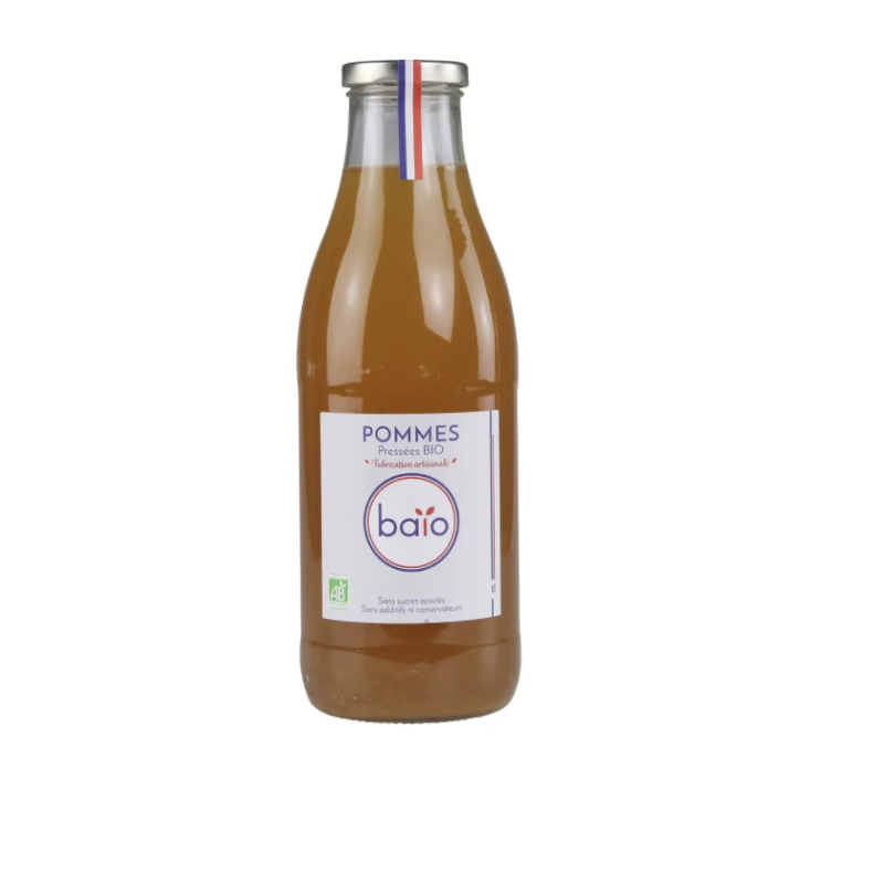 Jus de Pomme Bio BAIO : Fraîcheur et Naturellement Gourmand