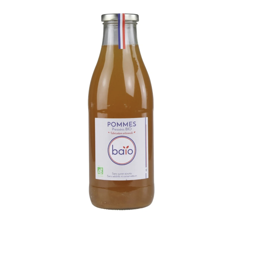 Jus de Pomme Bio BAIO : Fraîcheur et Naturellement Gourmand